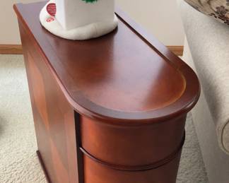 Three Drawer End Table