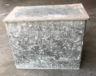 Vintage Porch Milk Bottle Cooler