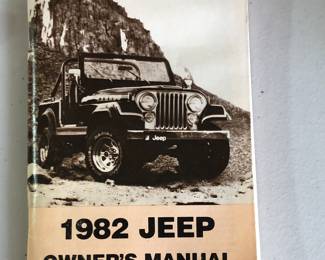 OEM Jeep Owner’s Manual