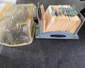 Vintage Rolodex Industrial Card File