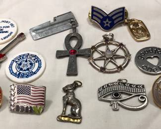 Egyptian Medallions Hard Rock Pin