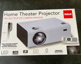 New In Original Box RCA Home Theater Projector