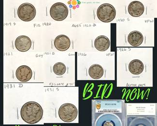 Mercury Dimes