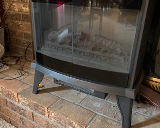Pleasant Hearth Infrared Electric Fireplace 
