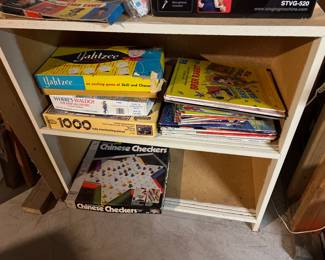 Vintage Board Games and Children’s Books