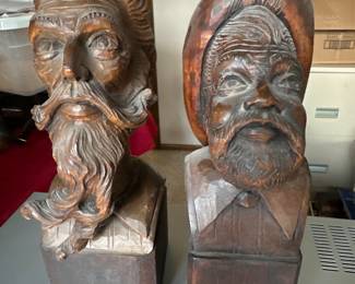 OURO Made in Spain wood busts