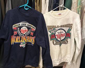 1991 Minnesota Twins Sweatshirts