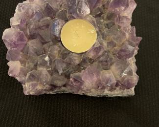 Amethyst Candle Holder