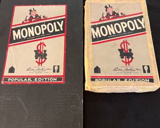 Vintage Monopoly Game