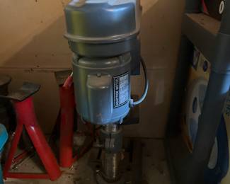 Drill Press and Jack Stands