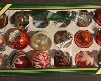 Vintage Christmas Ornaments 