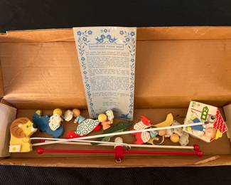 1950’s Hand Painted by “Irmi” Zoo Mobile