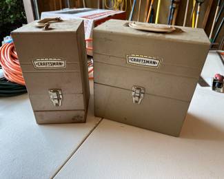 Vintage Craftsman Tool Cases