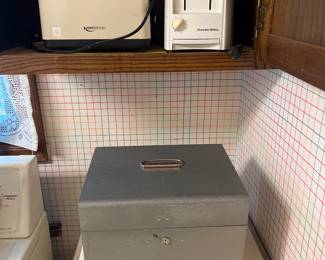 Metal file box