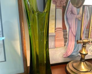 Vintage MCM Swung Vase