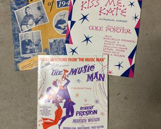 Lots of Vintage Sheet Music 