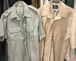 Vintage Made in the USA Creighton and Stafford Shirts