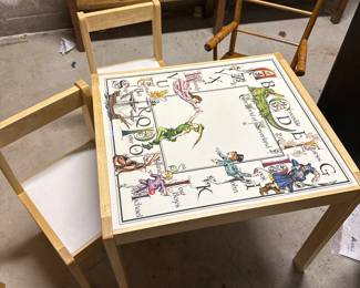 Peter Pan Neverland Children’s Table and 2 chairs