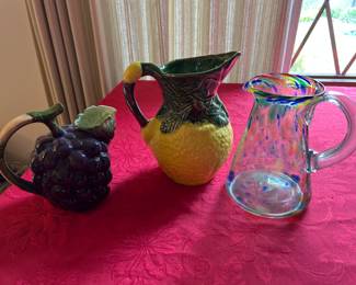 Vintage Decorative Pitchers