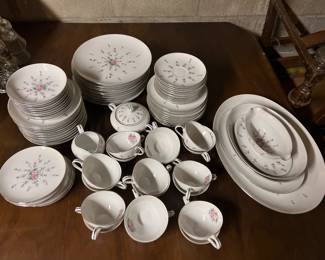 Harmony House China “Rosebud” Pattern 