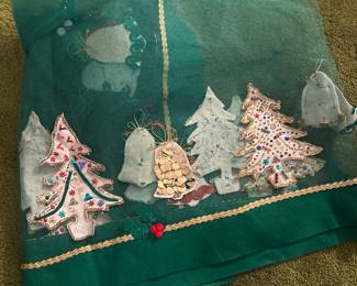 Vintage Handmade Tablecloth 