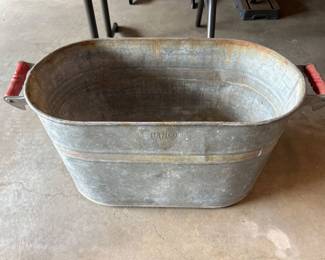 Galvanized Steel Tub