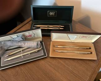 Vintage Cross Pens and Mechanical Pencils