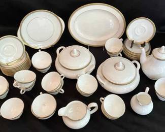 Clarendon Royal Doulton White China Set