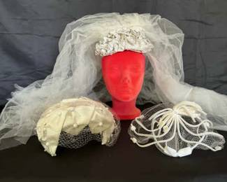 Early 1900s Wedding Headressings