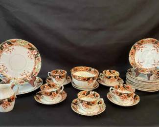 Reid And Co. Park Place Imari Style China