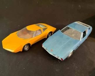 Corvette And Jaguar Models