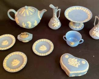 Blue Wedgwood Jasperware