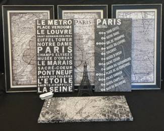 Paris Prints Eiffel Tower Memorabilia