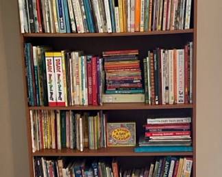 Bookshelf With Books