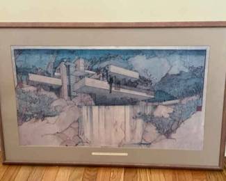 Frank Lloyd Wright Fallingwater Art