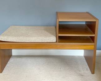 MCM Denmark Phone Table And Seat