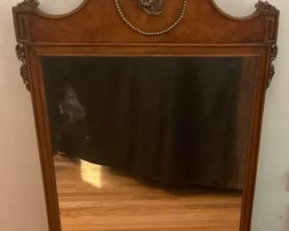 Wooden Framed Mirror