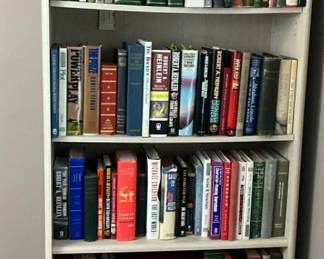 Bookshelf With books