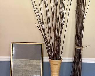 Bamboo Vase And Art