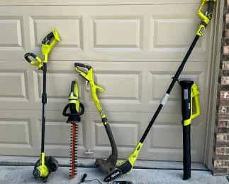 Ryobi Battery Yard Tools