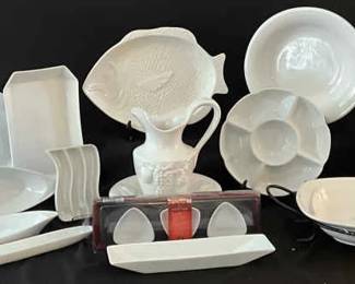 Oven And Serving Dishes