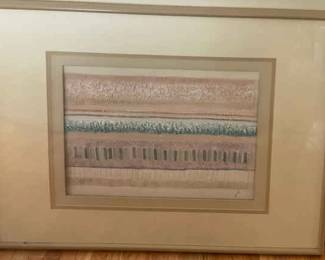 Textured Contemporay Art By Young