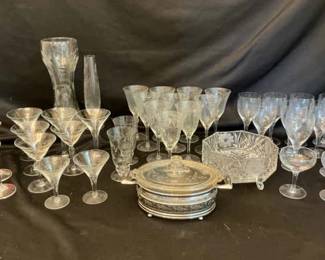Etched Glassware