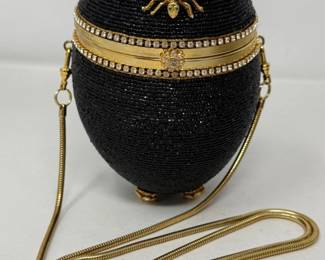 124 BlackMinaudiresEggHandbag