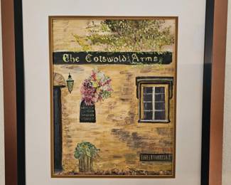 153 TheEnglishPubCHEERSOriginalOilOnCanvasByJanetTimms