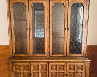 127 MidCenturyDrexelEsperantoLightedCabinet