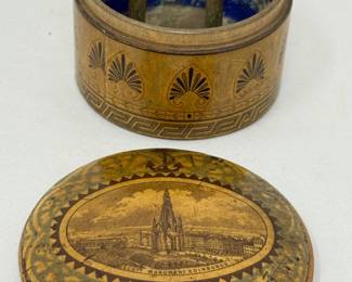 180 ScottMonumentEdinburghClarkCoAntiqueThreadBox