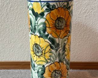190 FloralFloorVaseFromSpain