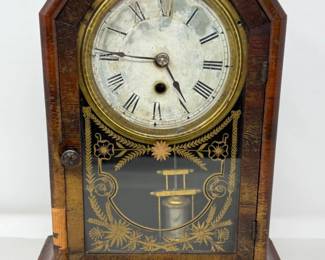 24 1879JeromeCoDuchessMantleClock