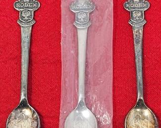 39 3VintageROLEXBuchererSouvenirSpoons